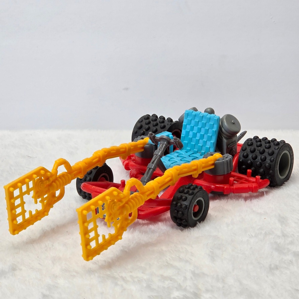 Vintage 1989 Kenner Real Ghostbusters Ecto-3 Vehicle Red Yellow‎ Toy Car